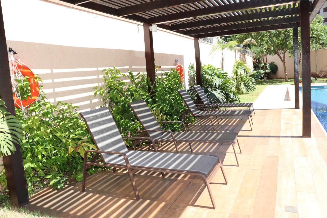 Flat Com Wifi, Piscina, Split E Estacionamento Apartment Ribeirao Preto Exterior photo